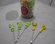 Yiwu creative small goods daily department store ear spoon cartoon ear scoop cute ear spoon 1 yuan store