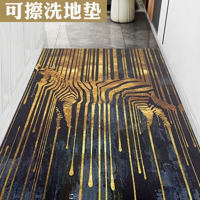 PVC American entrance mat waterproof non-slip entrance Entrance Hall foot mat carpet erasable disposable light luxury doormat