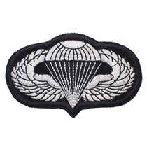 US military parachute badge cloth patch embroidery label Velcro custom