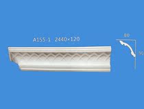 Factory direct gypsum line European gypsum line top corner line strip simple and beautiful home decoration building materials A155-1