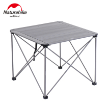 NH outdoor aluminum alloy folding table and chair stool barbecue wild camping picnic portable table chair stool super light