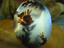 Fine grass flower picture Agate Madagascar Agate picture stone Ocean Chalcedony grass flower HFJ