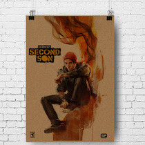 Notorious Second Son inFAMOUS Notorious Bastard Second Son Game Poster