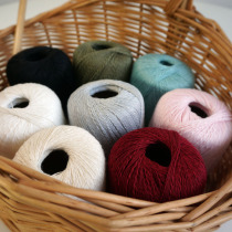 Spring and summer thread linen cotton thread rod needle thread hook needle thread