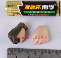 1 6 soldiers HOTTOYS BLADE FIGHTERS 3 female ARCHERS a pair of fist-shaking hands