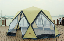 Octagonal tent Outdoor mesh tent Outdoor canopy tent Sunshade tent Sunshade living room tent