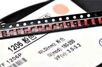 Highlight 1206 pink pink lamp bead patch pink lamp 3216 LED SMD LED