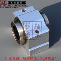 Aluminum alloy box slider SCV16 20 linear optical axis cylindrical guide woodworking slide table 3D printer accessories