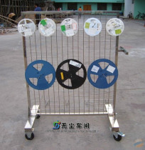 Stainless steel SMT trailer SMT tray stainless steel turnover truck SMT material cart 600*1200 * 1600MM