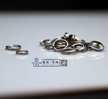 Qing 8 years old shop keychain titanium brother EDC titanium alloy key ring small key ring ring does not rust multi-purpose single