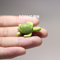 Small number simulation insect small turtle small turtle green turtle marine animal toy paparazzi model pendulum piece