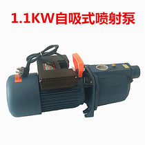 1 1KW jet pump household self-priming pump agricultural drainage irrigation deep well pumping booster pump 220V
