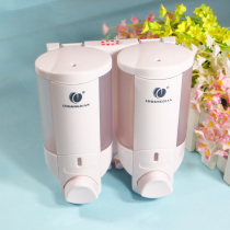 Hotel supplies single head double head soap dispenser hand sanitizer box shower gel transparent frosted appearance 2016A