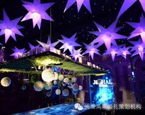 Inflatable star light gas mold Indoor and outdoor decoration supplies Bar night decoration Inflatable luminous gas mold
