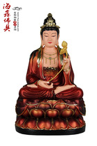 Haixin Buddha stately buddha statue Resin FRP Western three Holy Bodhisattva Buddha statue