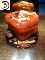 Special Price Gold Fields Gold Frozen Stone Seal Boutique Pendulum Pieces Solo of Aotou Origin Direct Susan Lychee Freeze Customized