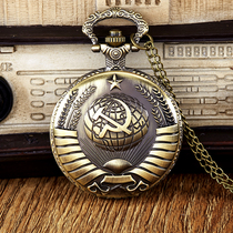 Retro flip flops Waimeter relief quartz fine chain Waimeter Soviet male and female hanging table 1051