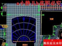 A commercial street ground pavement cad drawing garden landscape dwg drawing