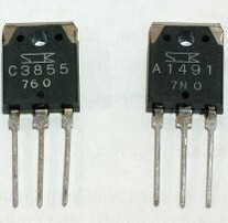 Audio tube A1491 C3855 2SA1491 2SC3855 import disassemble