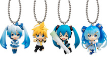 Bandage genuine bulk snow Hatukiyin MIKU Hatsu future green onion sound mirror sound with pendant twist toy