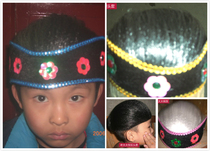 Matchmaker wig set Yangko childrens wig old woman wig matchmaker wig mag wig drama wig child wig set