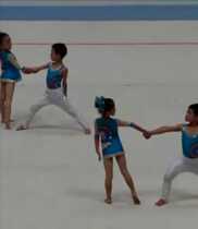 Kindergarten gymnastics competition suit Childrens performance clothing Childrens aerobics suit Primary school students La La exercise customization