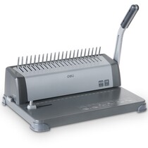 deli Stationery deli 3872 rubber ring clip binding machine Comb text binding machine