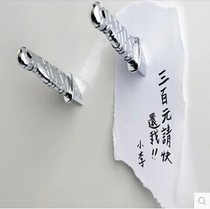 Molla Space Japanese ninja darts refrigerator stickers creative refrigerator stickers dagger refrigerator stickers into the wall three points