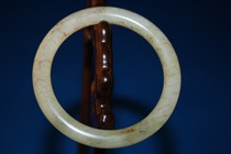 In the early 1960s the old natural Jade River mill jade bracelet