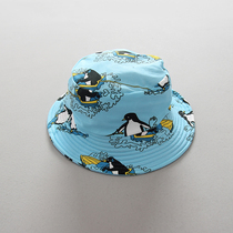  New product baby sunscreen fisherman swimming cap Childrens sun hat Baby fisherman sun hat anti-ultraviolet multi-color