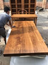 Myanmar teak slab
