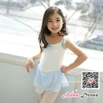 South Korea imported children dance performance Practicing Costume Girl Girl Girl Child Young Children Dancing Light Blue Dress