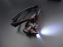 Wearing style with lamp magnifier jewellery ancient playing timepiece repair magnifier 10 times 15 times 20 20 25 times