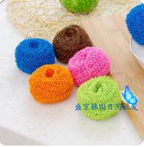 Brush pot ball pan brush brush pan ball export Japan Korea pot brush decontamination ball (1 price)