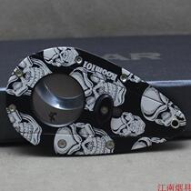 US Sika XIKAR Xi1 Room 101 SKL skull double-edged cigar knife cigar cutter 4