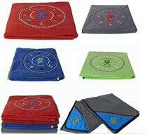Special home mahjong card table mat 1 m large tablecloth mahjong blanket high-grade silencer four-corner belt blanket