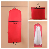 Clothing dust cover high quality clothes hanging bag dust bag cover non-woven suit cover finishing storage bag