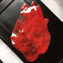 Town store baby Changhu Blood Stone Dahongpao treasures boutique seal cutting collection investment value-added