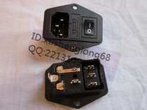 Imported JEC power outlet Three-in-one socket with switch fuse box JR-101-1FR with screw hole