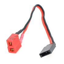 Remote control battery transfer conversion line T plug female head to futaba female head