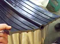 Embedded rubber waterstop 300 400*6*8*10 rubber bearing 651 652 type rubber waterstop