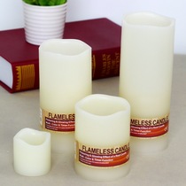 Irregular wavy mouth led electronic candle lamp Wedding bar clubhouse Home Decorative Electronic Led Candle