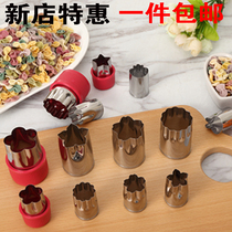 Stainless steel cookie printer fruit cutting mold baby butterfly surface cutting mold cartoon mold baby baby cartoon mold baking tool