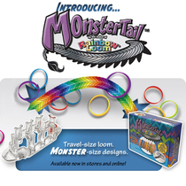 Rainbow Looms Loum Original Monster Tail Leather Fascia Bracelet Woven Machine Suit