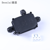 Supply VASK three-head waterproof junction box IP66 waterproof grade outdoor lamp with three terminals through CE certification