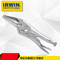 American Owen IRWIN sharp mouth with edged pliers cutting pliers small 6-inch pointed nose pliers multifunctional