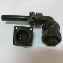 maojwei heavy strong beauty standard waterproof aviation plug connector 5015 series 14S-5 5 core elbow