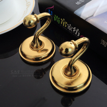 Curtain adhesive hook wall hook hanging ball buckle rope hook zinc alloy small adhesive hook curtain wall hook household curtain hook