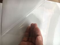 8 Silk transparent self-adhesive high-quality laser printing special high temperature resistance will never drop ink transparent self-adhesive label