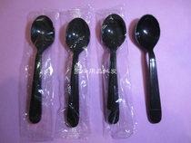 Disposable spoon ice cream spoon shaved ice spoon plastic spoon soup spoon dessert spoon independent packaging spoon takeaway packaging spoon